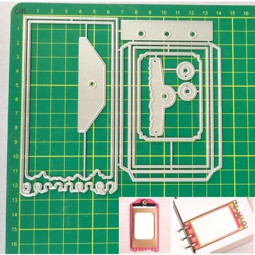 Reunion Invitation Card Cover Metal Cutting Dies Mould Blade Stencil Scrapbooking Photo Album Card Paper Embossing Craft DIY