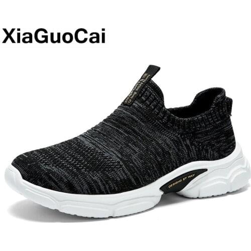 Spring Autumn Sneakers Women Flat Bottom Breathable Mesh Ladies Shoes Casual Mesh Ladies Sock Footwear Outside Big Size