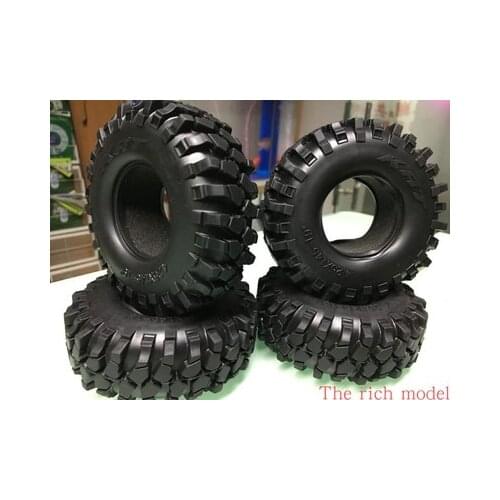 1.9 Crawler 90/96/108mm Tire set for 1/10 RC Rock Crawler D90 SCX10 Tamiya CC01