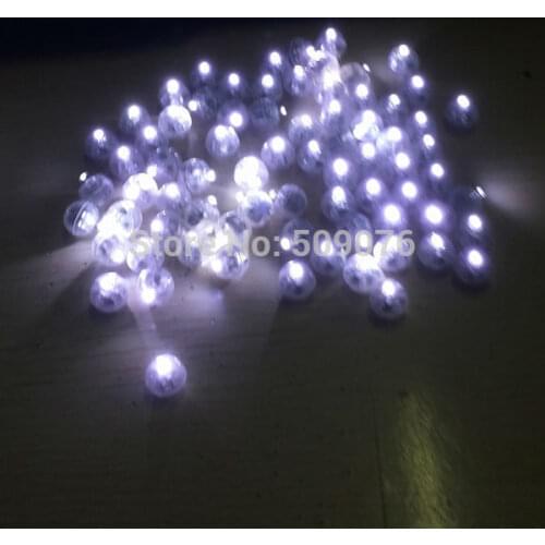 10pcs/lot warm white BALLOON LAMP LED BALL LIGHT for Paper Lantern Balloon Wedding Party Floral Decoration