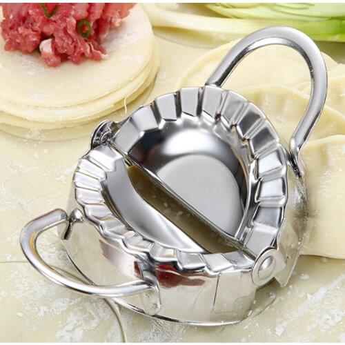 DIY Dumpling Maker High Quality 304 Stainless Steel Dough Cutter Multifunction Dumpling Mould Kitchen Accessories free shipping