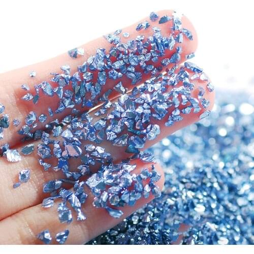 Fake Gold Stone Flakes Metallic Glass Glitter SprinklesResin Mold Fillings UV Expoxy for Resin