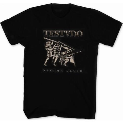 Creative Design Ancient Rome Decima Legio Phalanx Testudo T-Shirt. Summer Cotton O-Neck Short Sleeve Mens T Shirt New S-3XL