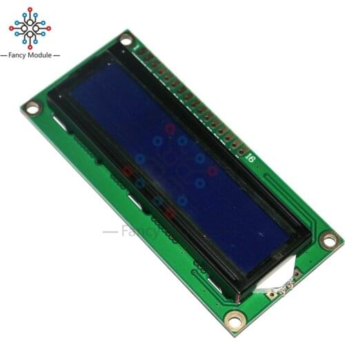 LCD1602 1602 3.3V Blue 16*2 Lines White Character LCD module 1602A For Raspberry Pi