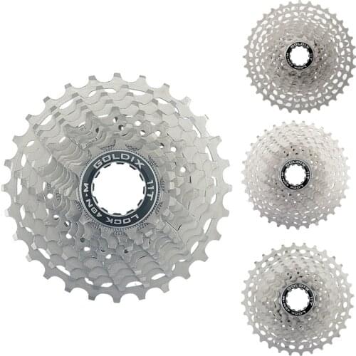 HOT GOLDIX SL 11S Cassette Racing Speed Gravel Bike Mtb Bicycle Ultralight CNC Flywheel Sprocket