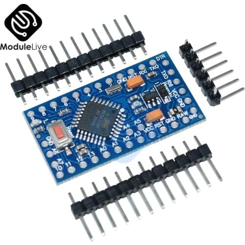 1Set Pro Mini 328 atmega328 Module Mini ATMEGA328 3.3V 8MHz Replace ATMEGA128 for Arduino Compatible Nano New Arrival