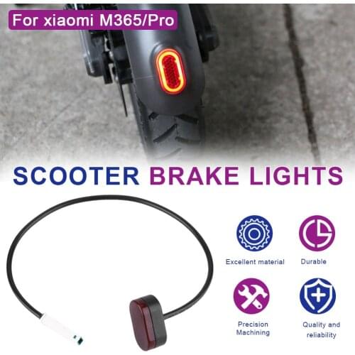 Suitable for Xiaomi M365 Scooter Original Rear Tail Light Fireproof Material with Chip Tail Light Original Rear Tail Light
