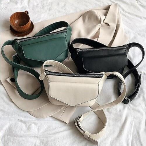 2021 Women Waist Packs PU Capacity Waterproof Ladies Fanny Pack Portable Leisure Stylish Crossbody