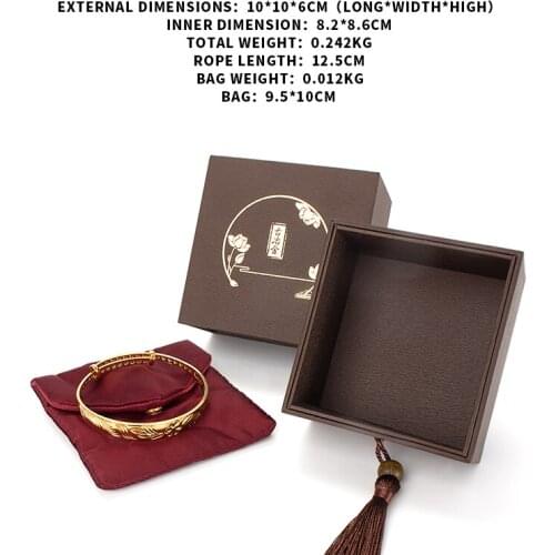 Tassel Drawer Bracelet Jewelry Display Packaging Box Women Earring Pendent Wedding Ring Showcase Jewellery Organizer Lover Gift