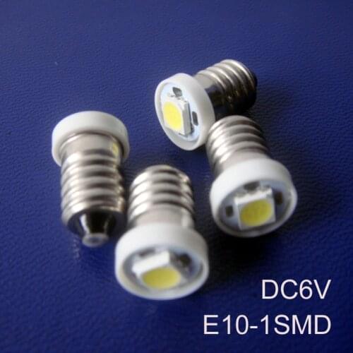 High quality DC6.3V E10,E10 Led Light,E10 Led,E10 Bulb 6V,E10 LED Lamp,E10 Light 6.3V,E10 Indicator Lamp,free shipping 20pcs/lot