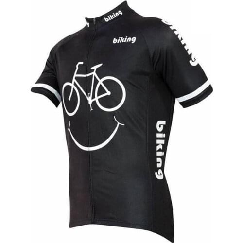 Biking cycling jersey men bicycle clothes black cycling clothing summer bike jersey short sleeve maillot ciclismo