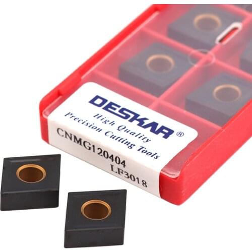 10pcs CNMG120404 CNMG120408 CNMG120404 LF3018 Turning inserts CNC cutting Tool Carbide inserts Lathe turning tool for cast iron