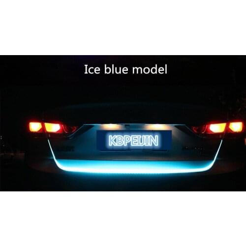 Accessories LED Dynamic Trunk Strip Lighting Rear Tail light Sticker for SEAT leon ibiza altea alhambra car styling
