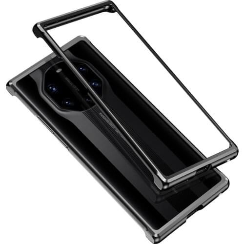 Bumper Case For Huawei P40 P30 P20 Pro Aluminum metal Frame Slim Cover phone case for Huawei Mate 40 20 30 Pro Metal Bumper