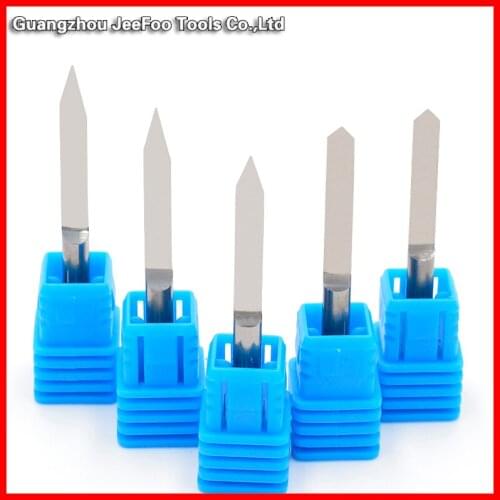 Flat Bottom Mill Tools, CNC Engraving Bits, V Shape PCB Cutters on MDF,Wood,Acrylic