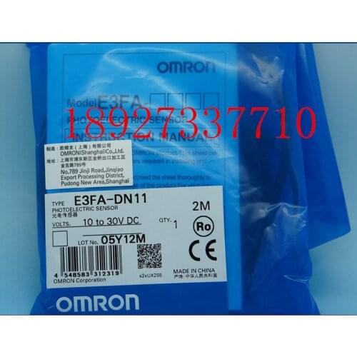 [ZOB] Guarantee new original Omron omron photoelectric switch E3FA-DN11 2M factory outlets --5PCS/LOT