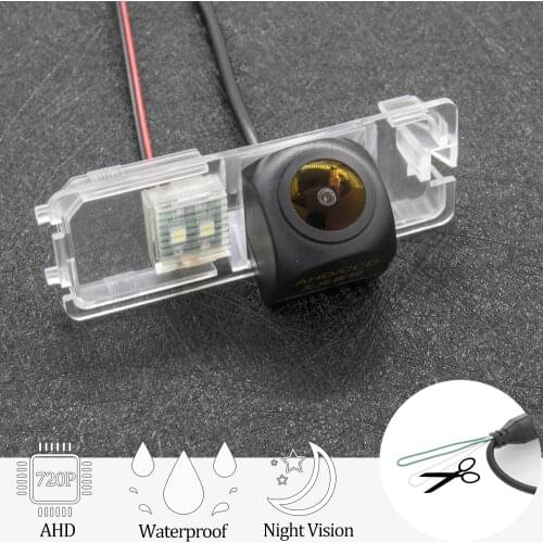 AHD 720P Rear View Camera For volkswagen VW Golf MK6 MK7 2009-2020 Passat CC Polo Hatchback 2012-2015 Car Backup Mirror Monitor