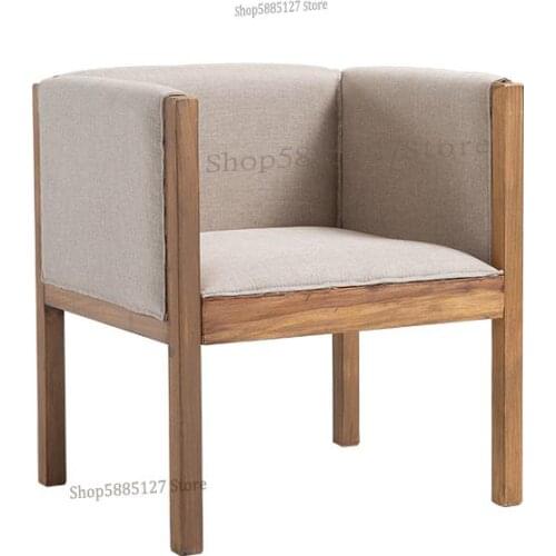 Fabric Sofa, Modern And Simple Small Apartment, Single Double Sofa, Living Room Bedroom, Cafe Lounge Sofa