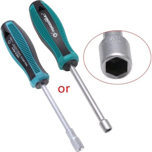 Metal Socket Driver Wrench Screwdriver Hex Nut Key Nutdriver Hand Tool 3.5mm R9JF