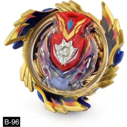 Spinning Top STRIKE GOD VALKYRIE.MUGEN B-96 Gold without launcher gold color Metal Booster Top Starter Gyro Toy Kid Gift