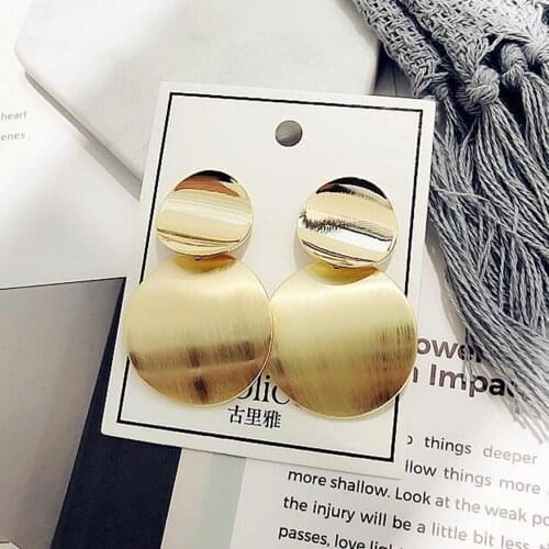 Женские золотые серьги Nc China At AliExpress