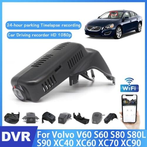 New! Car Mini Wifi Camera For Volvo V60 S60 S80 S80L S90 XC40 XC60 XC70 XC90 Full HD 1080P Car Dash Cam Video Recorder Original