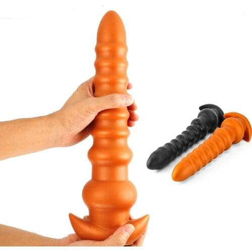 Huge Anal Plug Prostate Massager Big Butt Plug Anus G Spot Masturbator Long Anal Bead Dilator Sex Toy For Woman Man Sex products