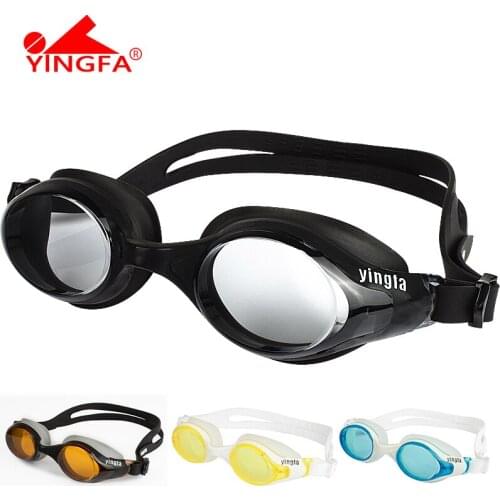 Yingfa Professional Swimming Goggles Silicone Anti-fog UV Multicolor Swimming Glasses for Men Women Water Sports Eyewear