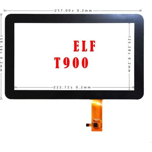 Touch screen Glass Panel Digitizer Assembly external screen for YIJIAN treadmill T900/ELF console board repair