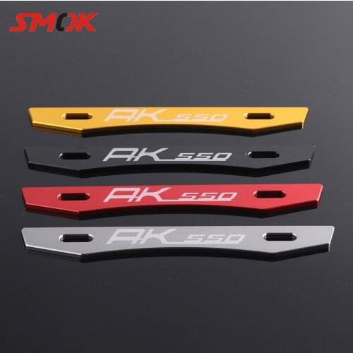 SMOK Motorcycle Scooter CNC Aluminum Alloy Registration License Number Plate Holder Mount For KYMCO AK550 AK 550 2017 2018