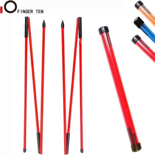 2 Pack 48inch 3 Sections Foldable Golf Alignment Sticks Training Aid Practice Rods Aiming Putting Swing Trainer Dropshipping