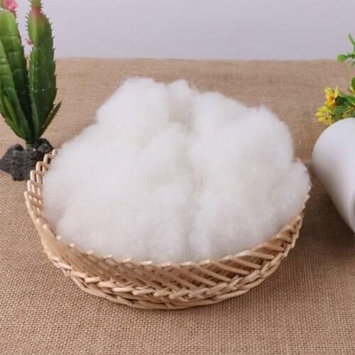 50g-500g/set PP Cotton DIY Pillow Stuffed Filling Material Polyester Doll Plush Toys Filled Cotton Christmas Craft Supplies