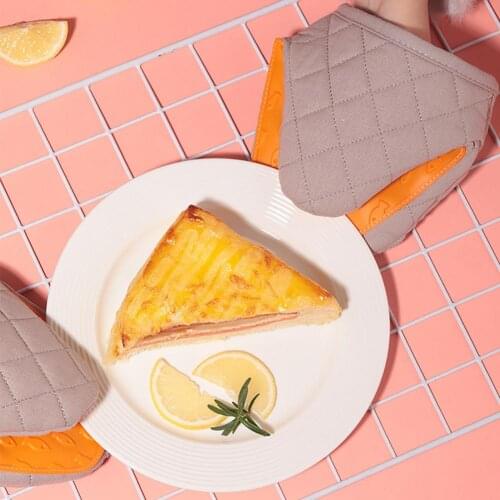 Strong Construction 4 Colors Wear-resistant Anti-slid Oven Glove for Baking