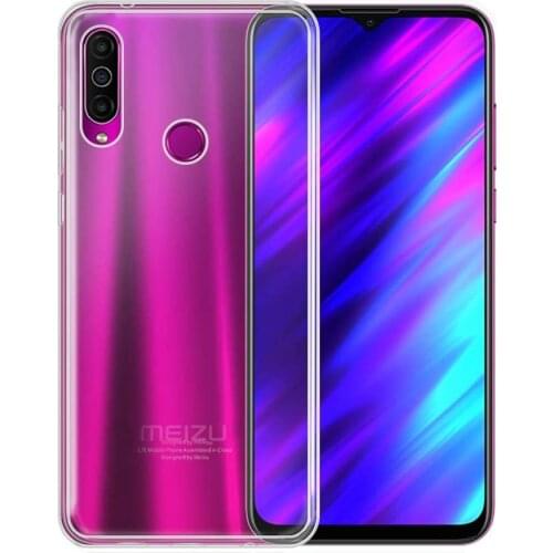Case For Meizu M10 6.5" Ultra Thin Soft Clear TPU Shockproof Lens Protection Cover For Meizu M10 6.5"