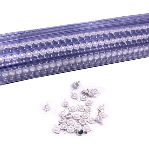 100PCS 1W 3W LED COB Lamp Chip White Red Blue Yellow Pink UV RGB Mini LED Bulb Diode Beads For DIY LED Floodlight Spotlight