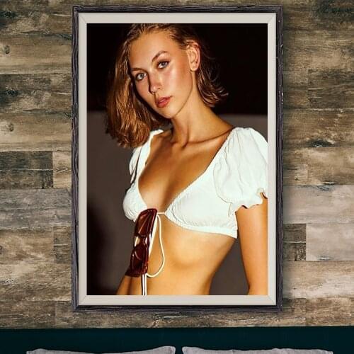 E308 Brianna Bennett Sexy Model Movie Star Wall Silk Cloth Poster Art Home Decoration Gift