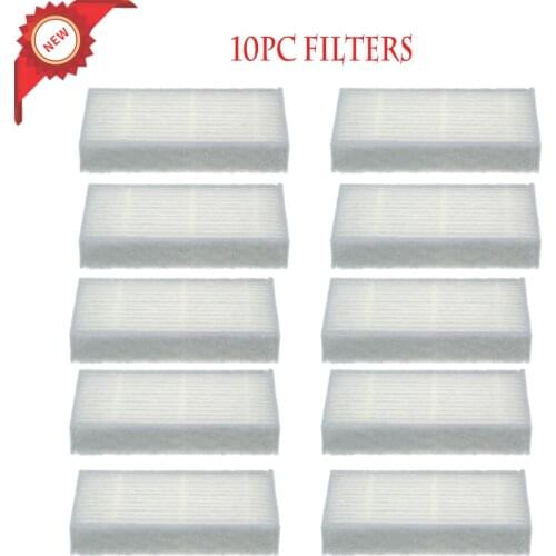 10pc Vacuum Cleaner Filters HEPA Filter for CHUWI V3 iLife X5 V5 V50 V3+ V5PRO ECOVACS CR130 cr120 CEN540 CEN250 ML009 Cleaner