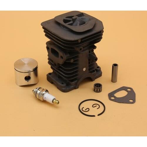 38MM & 40MM Cylinder Piston Ring Bearing Spark Plug Gasket Rebuild Kit Fit For HUSQVARNA 142 141 137 136 Chainsaw Spare Parts