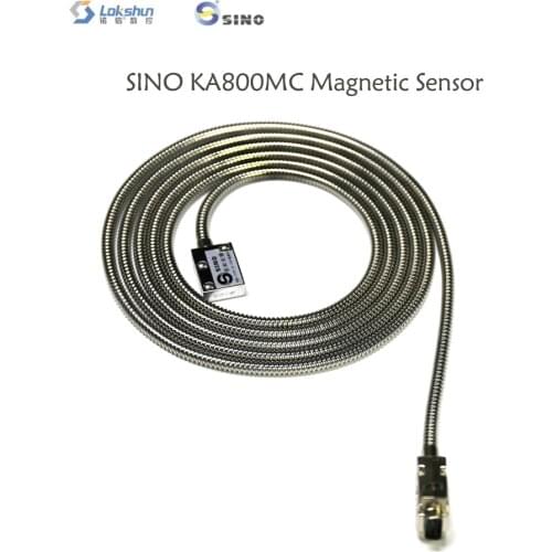 Sino KA800MC Magnetic Scale Tape Magnetic Sensor Reader Head Linear Displacement Sensor Resolution 0.005mm With Magnet Strip