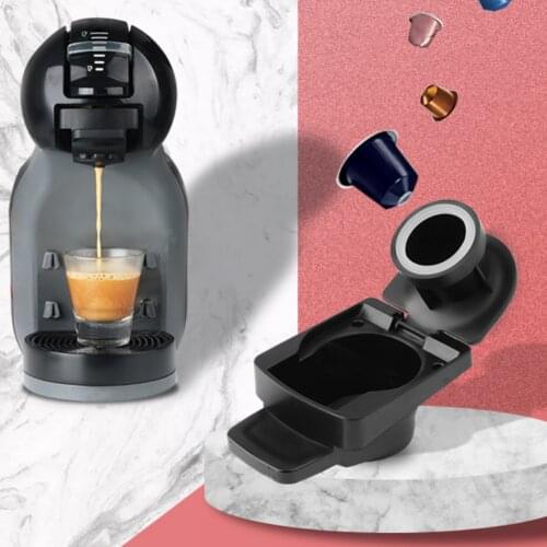 Dropship Reusable Coffee Capsule Conversion Adapter Capsules Convert Capsule Adapter for Nespresso Compatible with Dolce Gusto
