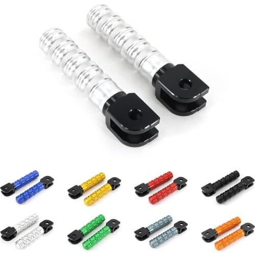 Motorcycle Front Footrests Fit For YAMAHA FJR1300 FZ6 Fazer MT-07 MT07 Tracer MT-09 Niken XSR700 XJ6 Foot Pegs Pedals Aluminum