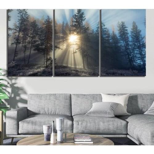 Sun tree decoration 3 Piece 5d Diamond Painting sale full square round resin Crystal diamond mosaic drill,wall art