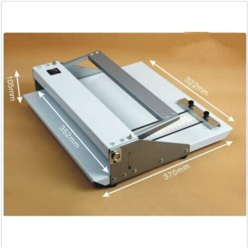 Update A3 Paper Folding Machine Manual Paper Marking Press yellow