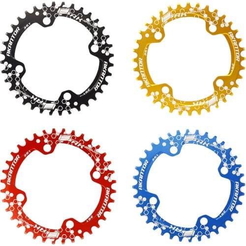36T Chainring Ring 104BCD Mountain Bike Narrow Wide MTB 150MM Single Speed Bicycle Chainwheel Bike Bolts Crank Gear Disc Parts