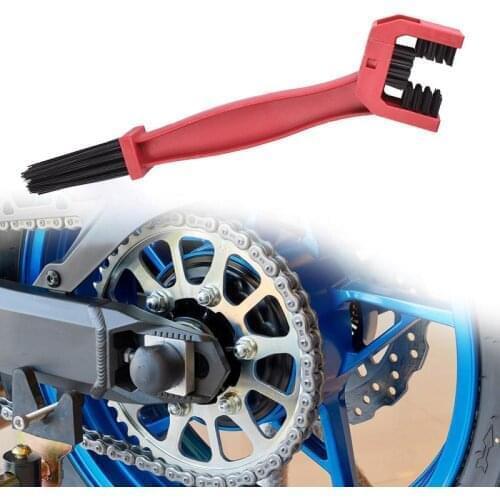 Plastic Motorcycle Bike Gear Chain Grunge Brush Cleaner Scrubber Tool For Honda CB190R VT1100 GROM MSX125 forza 300 CB 400SF 650