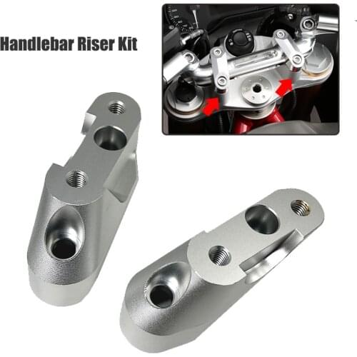 Motorcycle Handlebar Riser fits For BMW R1200RS R1250RS R 1200 RS R 1250RS 2015-2020 Handlebar Riser Up 28mm Movers Back 25mm