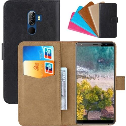 Luxury Wallet Case For Highscreen Power Five Max 2 PU Leather Retro Flip Cover Magnetic Fashion Cases Strap
