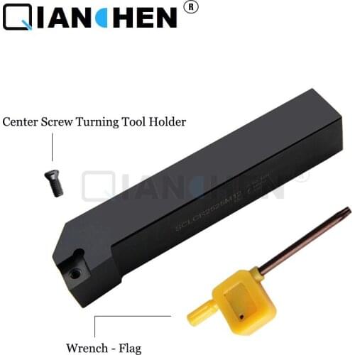 SCLCR/L,M Clamping CNC Tool Holder,external Turning Tools, Lathe Cutting Tool Collocation Ccmt0602/09t3/1204insert HSS Ashley