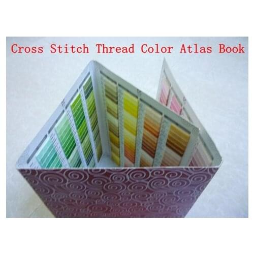 Embroidery High Quality Cross Stitch Genuine Thread Color Map Free Shipping