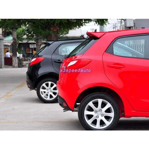 High Quality Primer Factory Style ABS Spoiler Wing For New Mazda 2 2008-2013